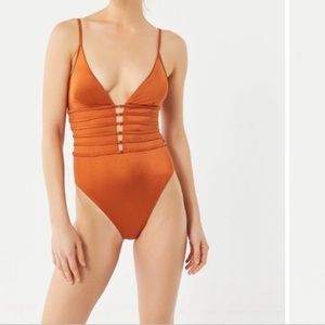 Out From Under I’m Tied Up Knits RibbedOne-piece